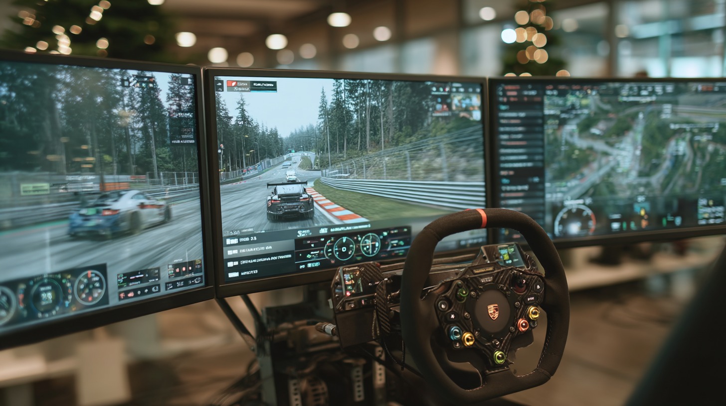 Realistic racing simulator